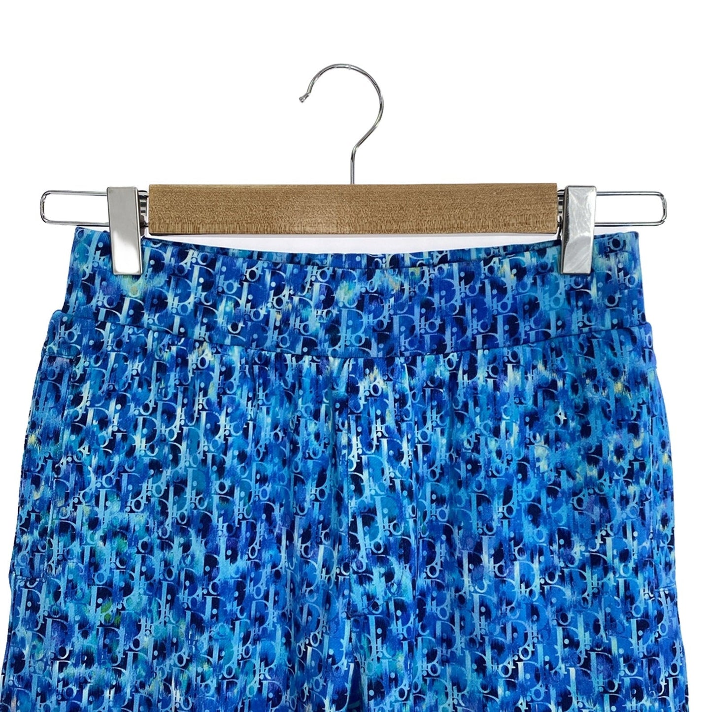 Luxury DiorPants Pants Cotton Blue