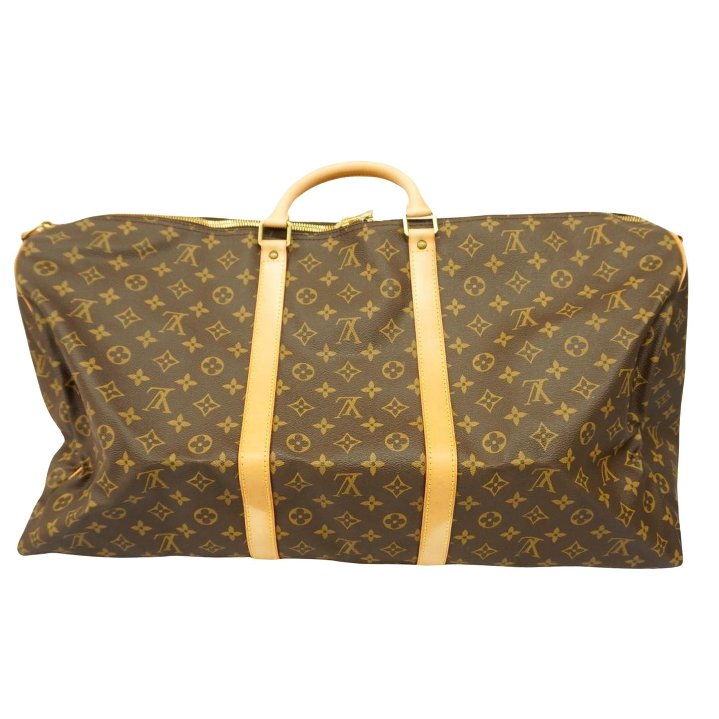 Louis Vuitton Keepall Bandoulière 60  Canvas Travel Bag ()