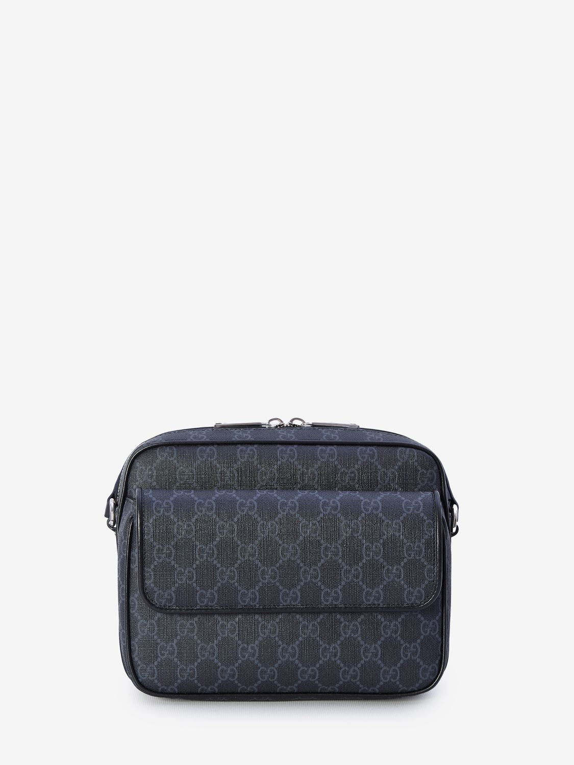 Luxury Gucci Trending 2025 Men's Small Gg Crossbody Bag in Black | 795479FADJA