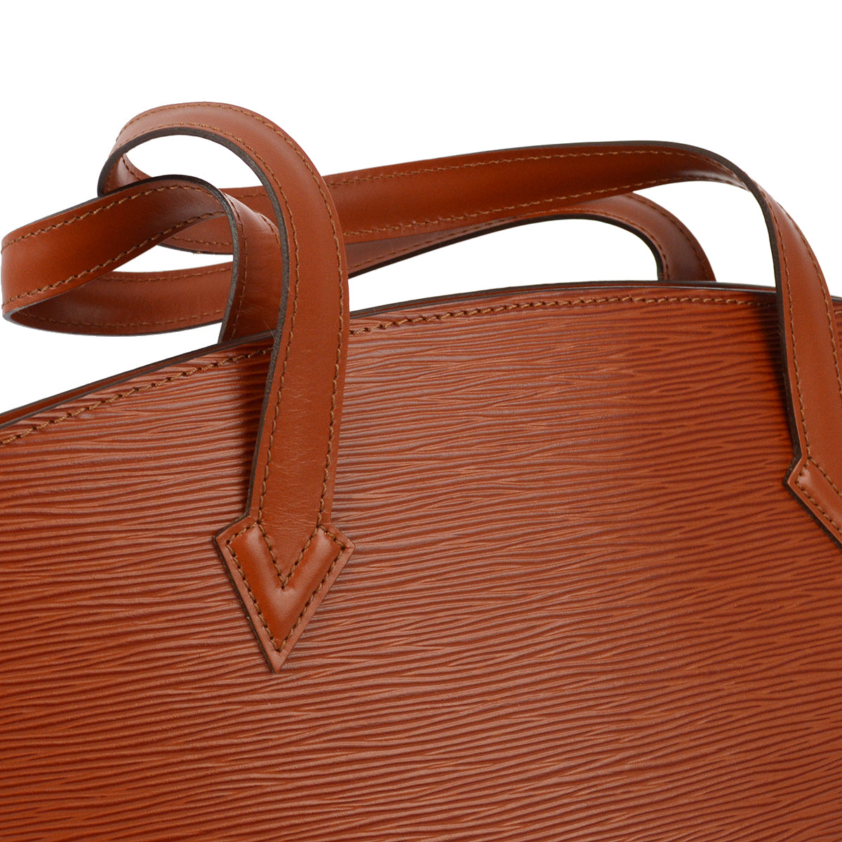 Louis Vuitton 1996 Brown Epi Saint Jacques Tote Handbag M52273