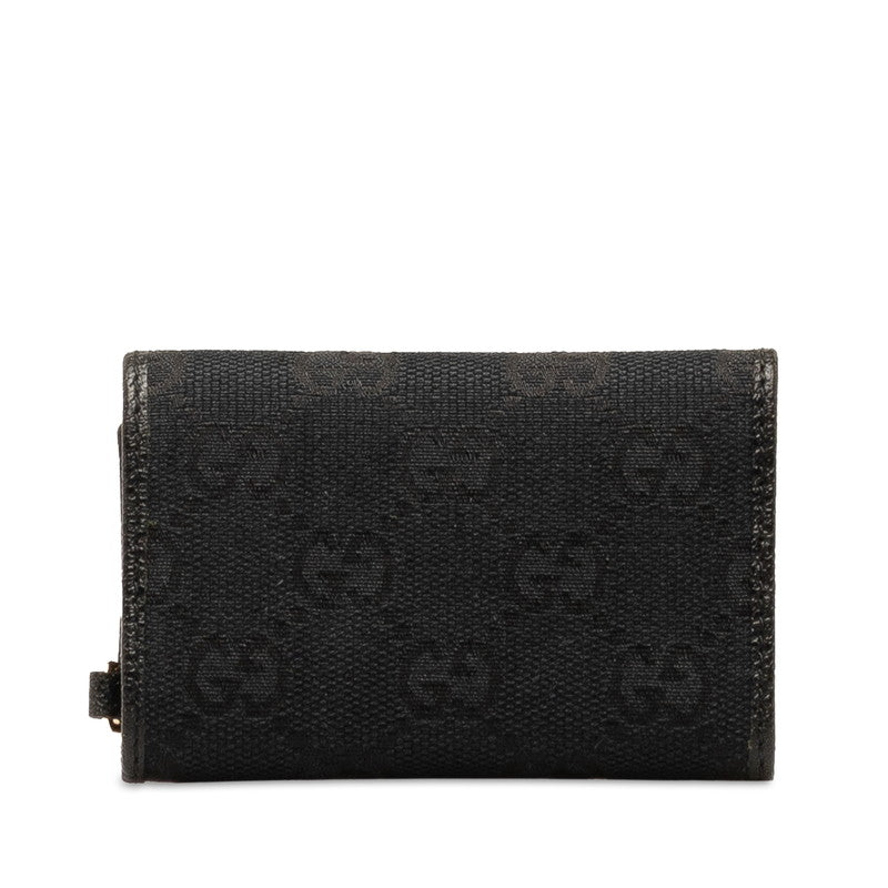 Luxury Gucci Trending 2025 GG Canvas Leather Key Case 6 Hooks