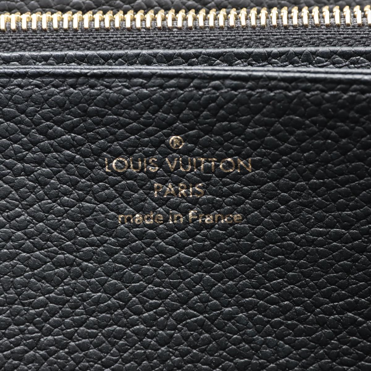 Louis Vuitton Monogram Amplant  Wallet M61864 Noneir Round Zip Wallet