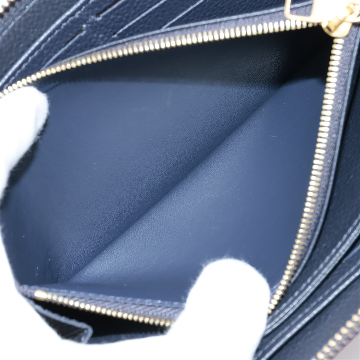 Louis Vuitton Monogram Amplant  Wallet M62121 Marine Round Zip Wallet