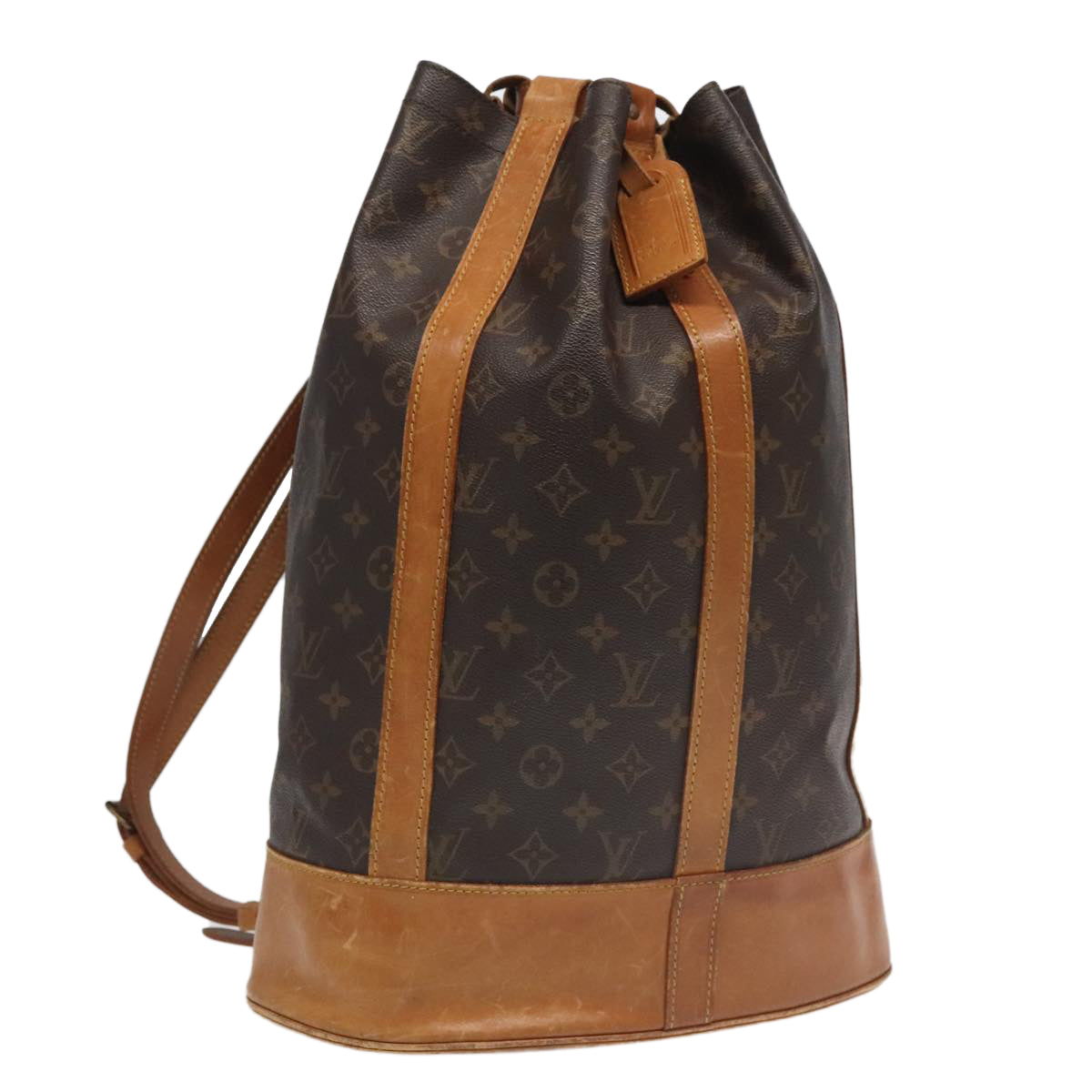 LOUIS VUITTON Monogram Randonnee GM Shoulder Bag M42244 LV 91035