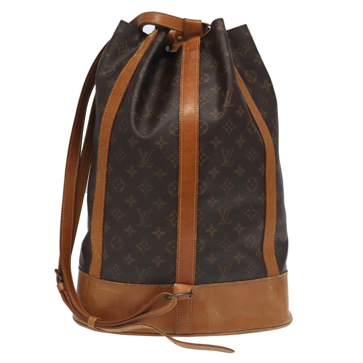 LOUIS VUITTON Monogram Randonnee GM Shoulder Bag M42244 LV 91035