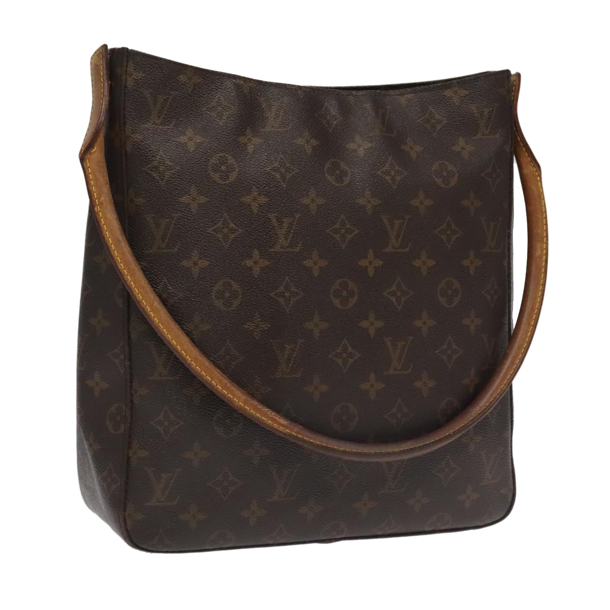 LOUIS VUITTON Monogram Looping GM Shoulder Bag M51145 LV 91038