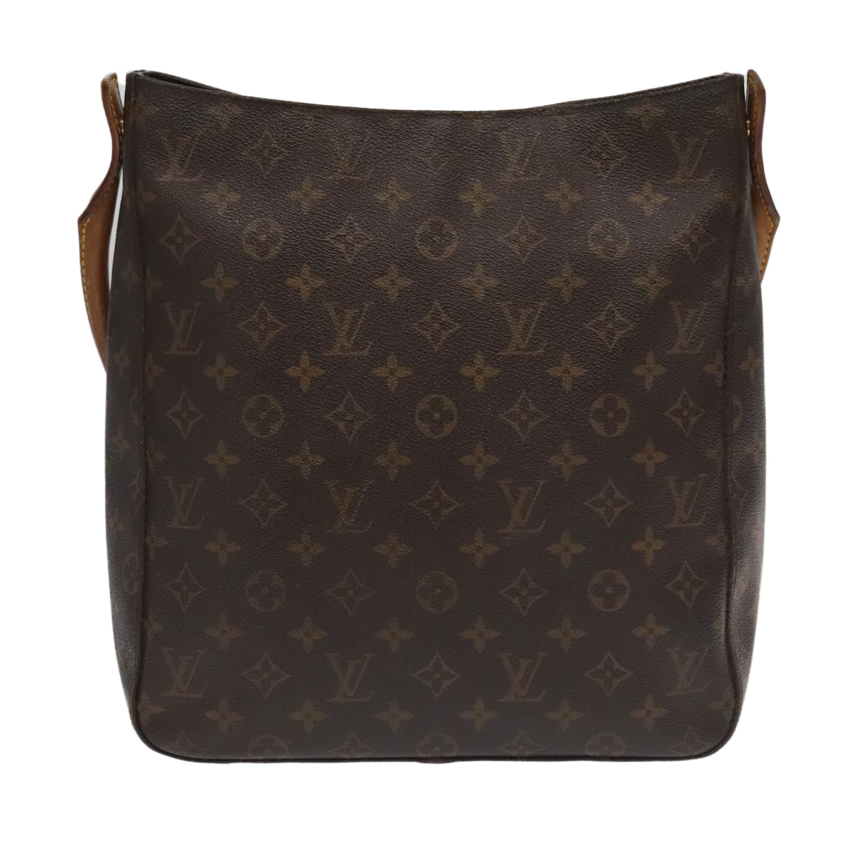 LOUIS VUITTON Monogram Looping GM Shoulder Bag M51145 LV 91038