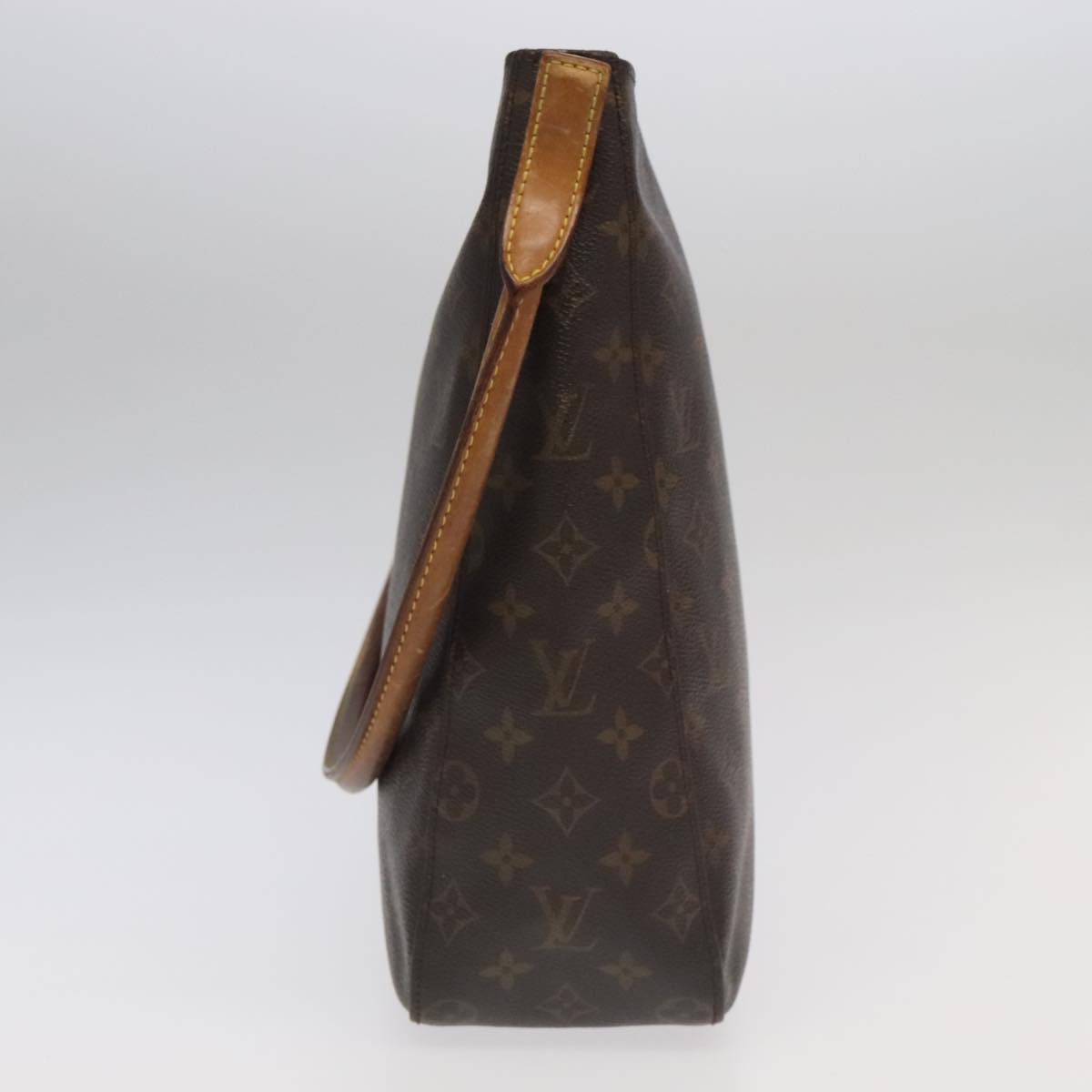 LOUIS VUITTON Monogram Looping GM Shoulder Bag M51145 LV 91038