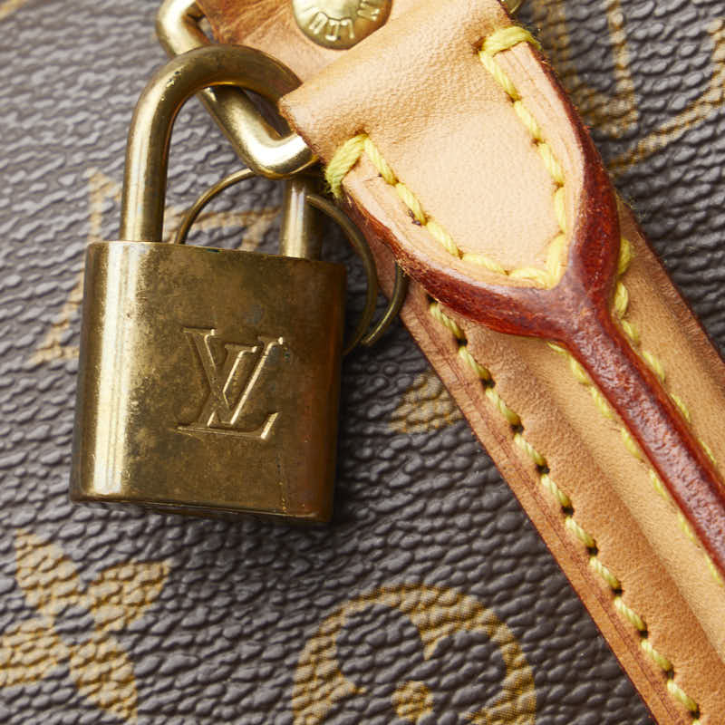 Louis Vuitton Monogram Sirius 45 Travel Bag Boston Bag M41408 Brown PVC Leather  Louis Vuitton