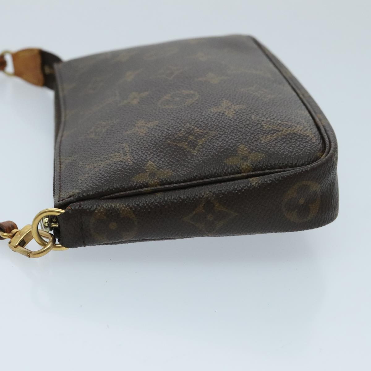 LOUIS VUITTON Monogram Pochette Accessoires Pouch M51980 LV 91163