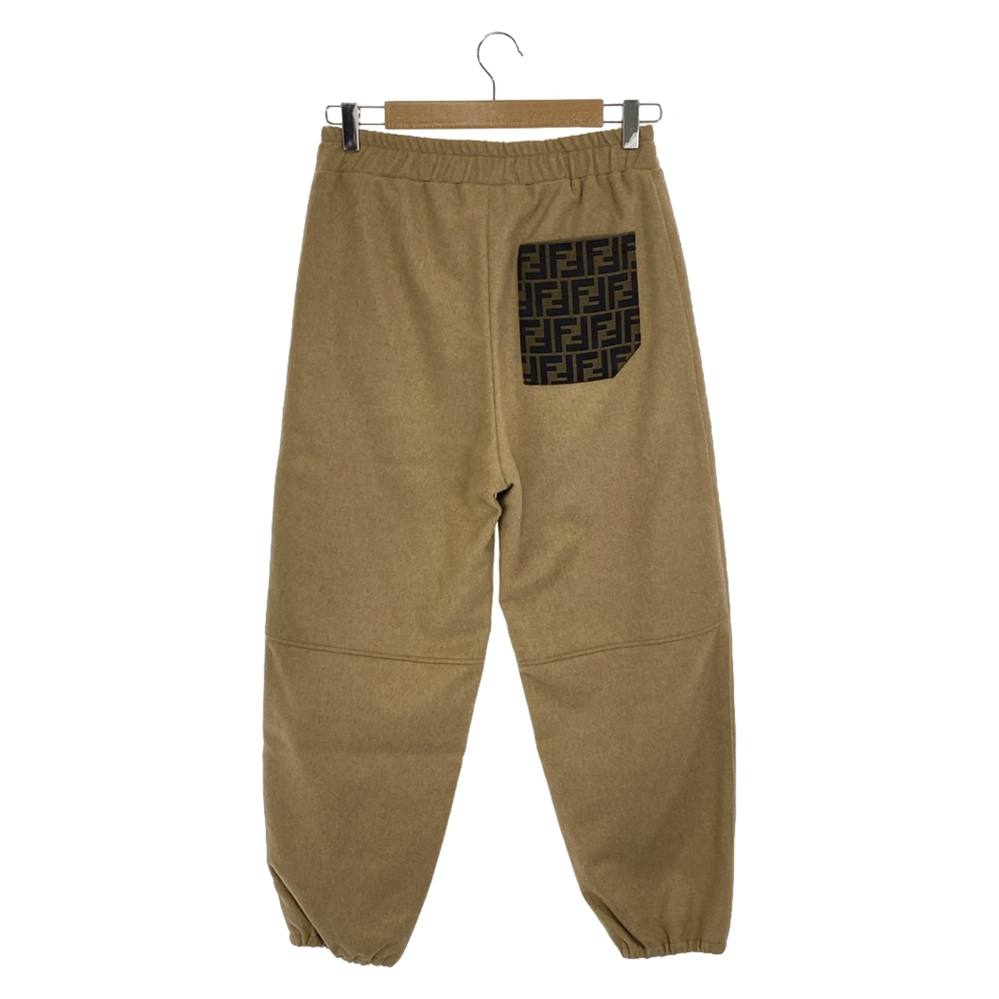 Luxury Fendi Pants Pants Cotton Beige