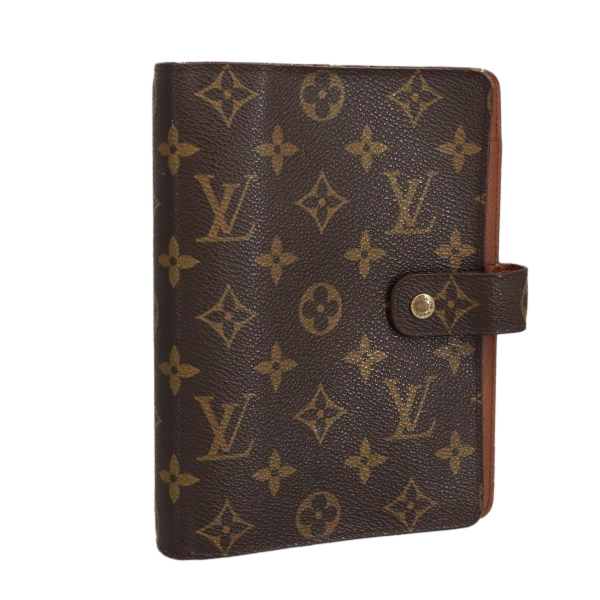 LOUIS VUITTON Monogram Agenda MM Day Planner Cover R20105 LV 91317