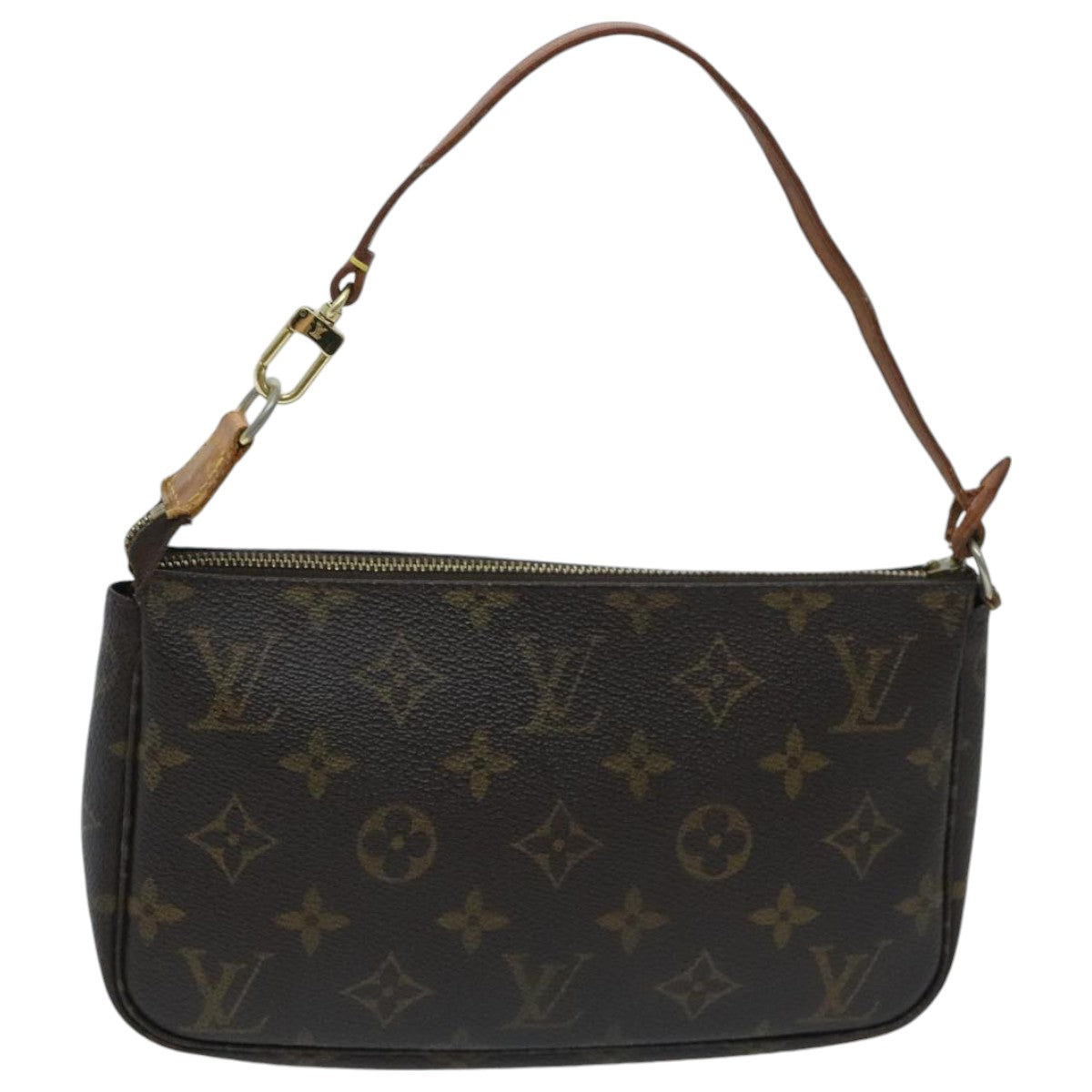 LOUIS VUITTON Monogram Pochette Accessoires Pouch M51980 LV 91378