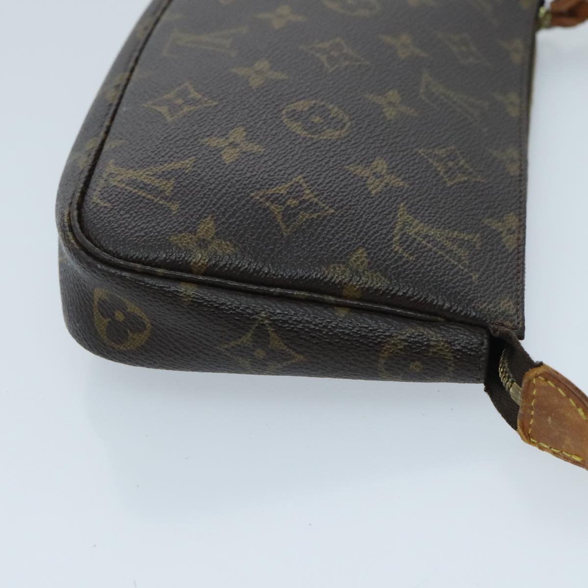 LOUIS VUITTON Monogram Pochette Accessoires Pouch M51980 LV 91378