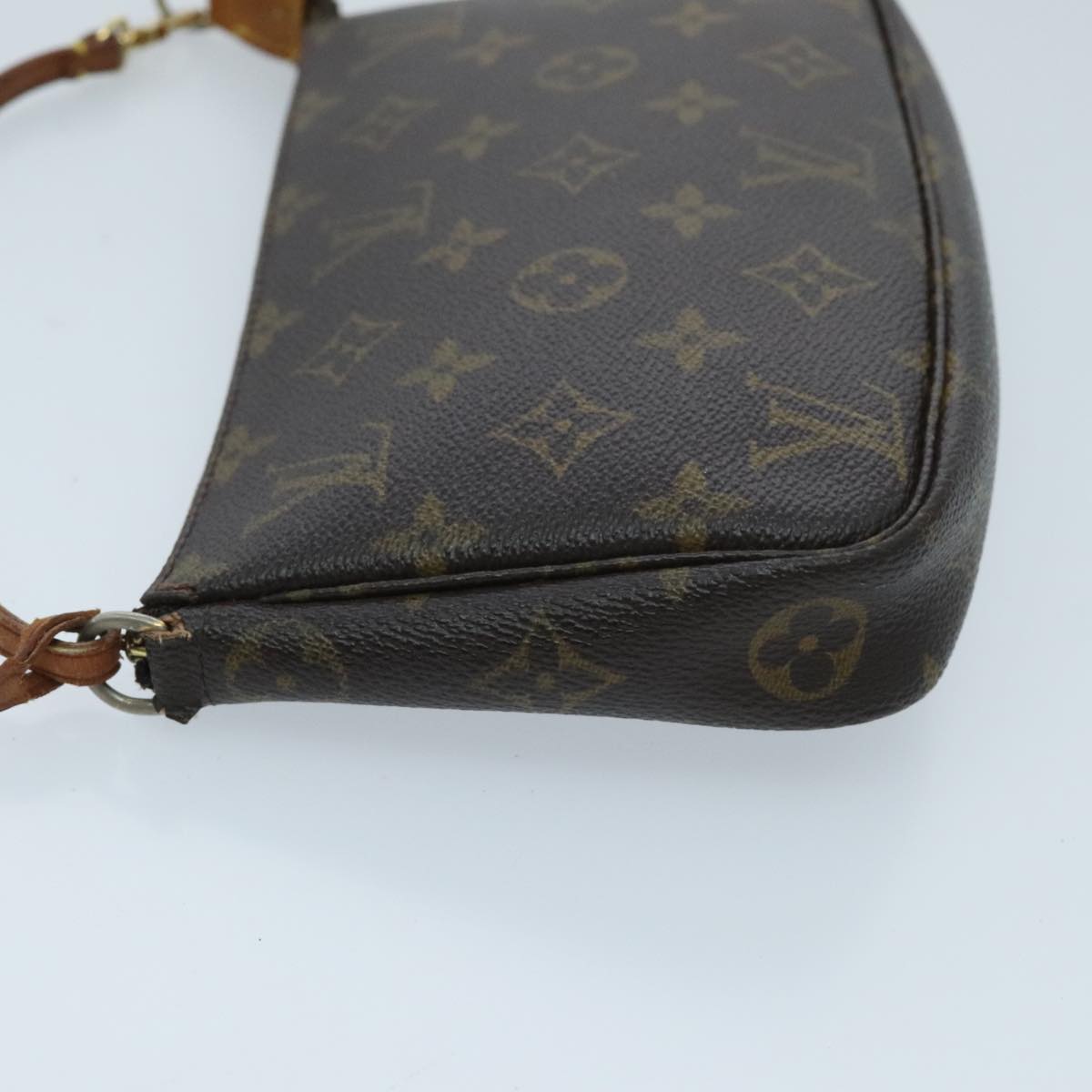 LOUIS VUITTON Monogram Pochette Accessoires Pouch M51980 LV 91378