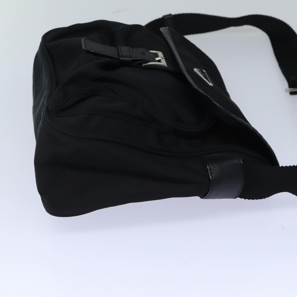 Luxury Prada Shoulder Bag Nylon Black  91475