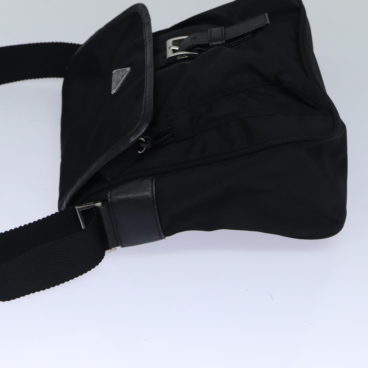 Luxury Prada Shoulder Bag Nylon Black  91475
