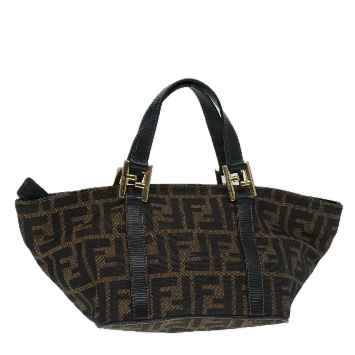 Luxury Fendi Zucca Canvas Hand Bag Brown91562