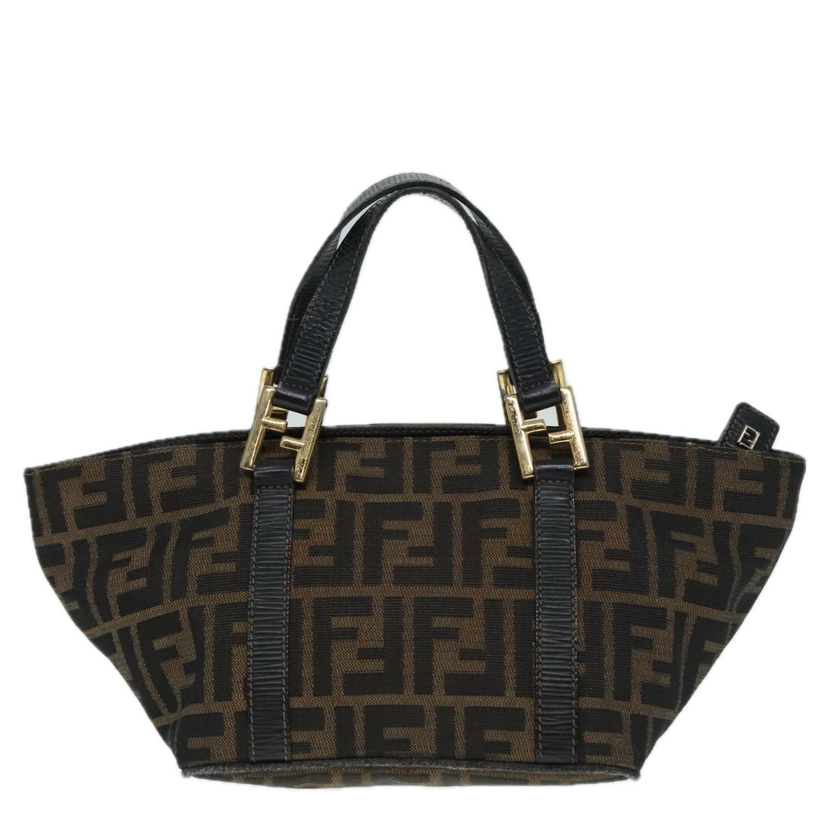 Luxury Fendi Zucca Canvas Hand Bag Brown91562