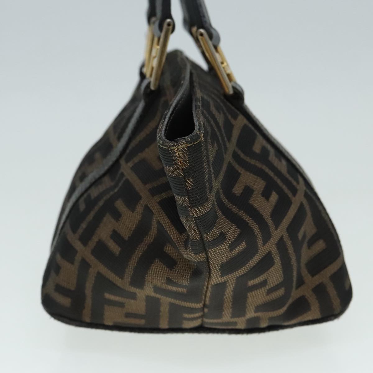 Luxury Fendi Zucca Canvas Hand Bag Brown91562