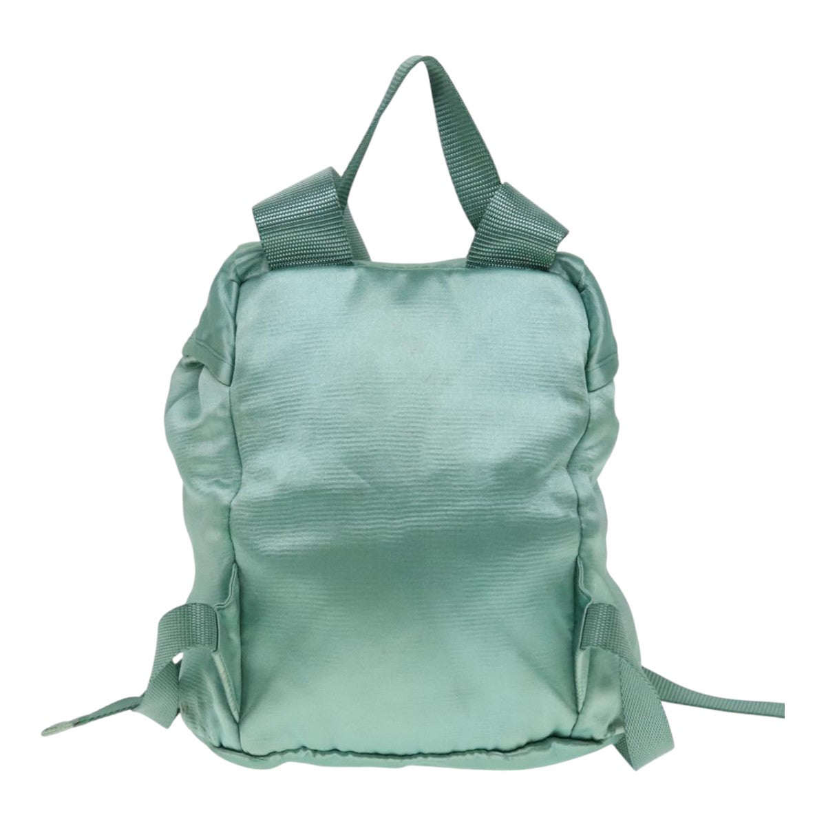 Luxury Prada Backpack Satin Peppermint  91586