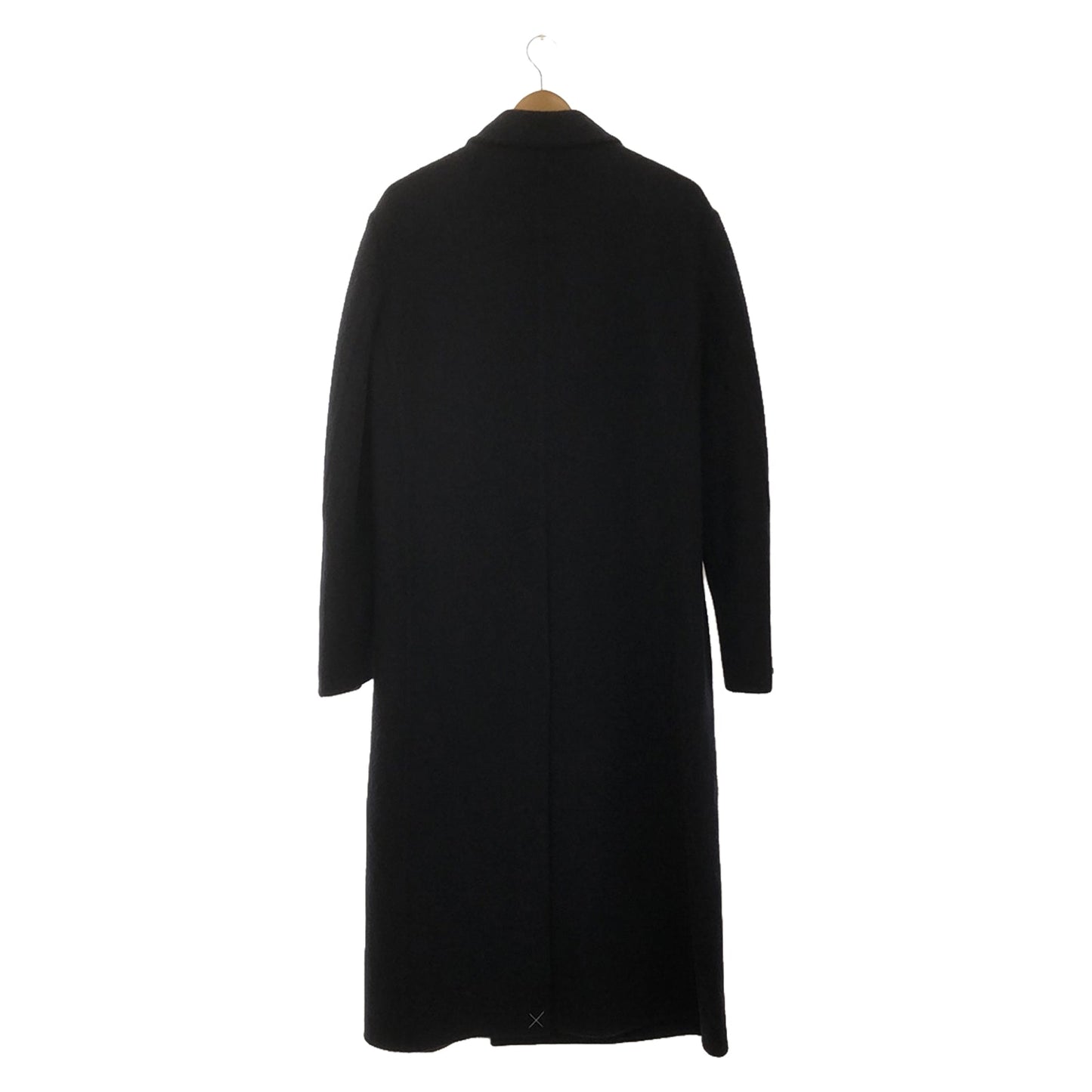Luxury Fendi Coat Coat Wool Navy
