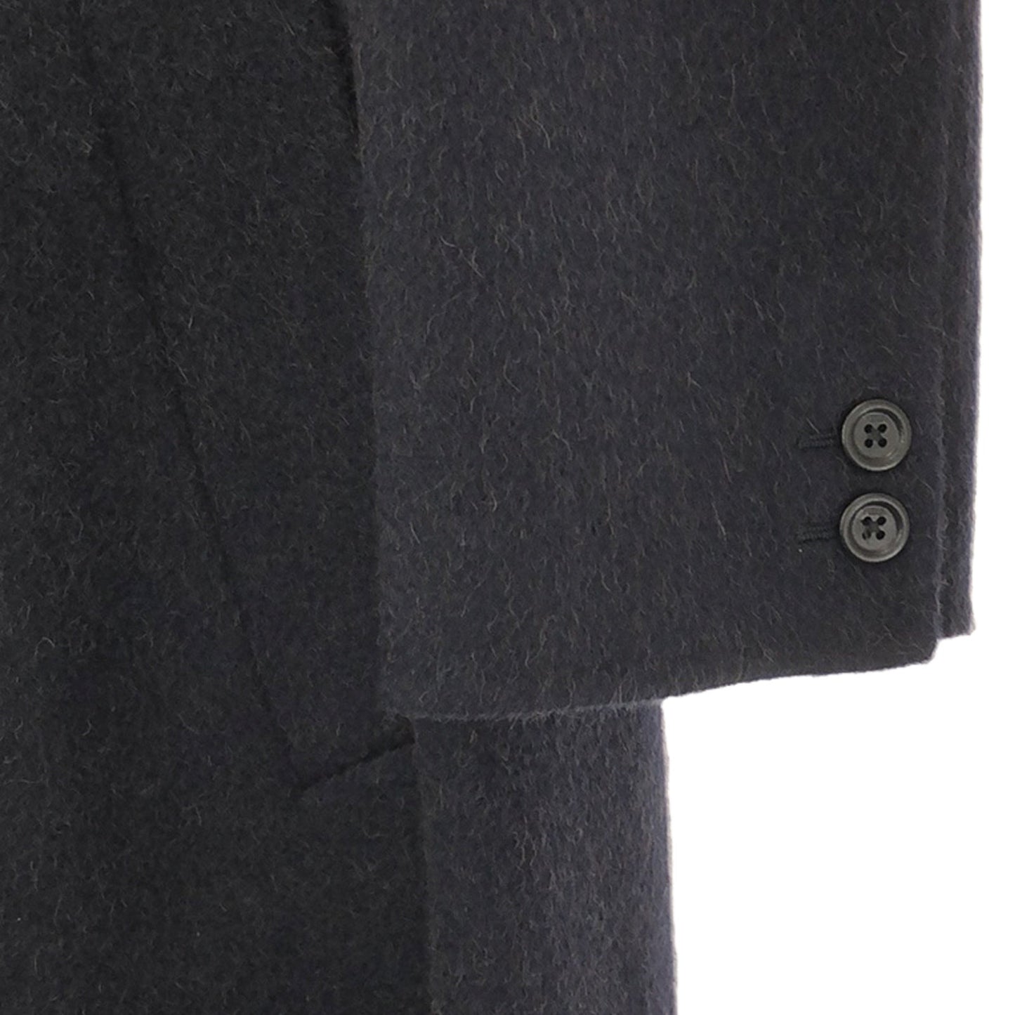 Luxury Fendi Coat Coat Wool Navy
