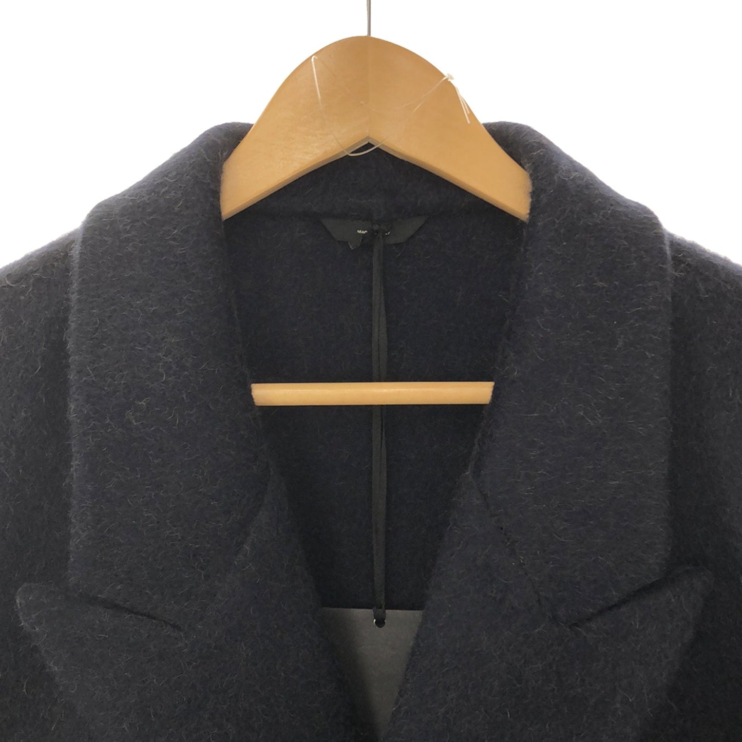 Luxury Fendi Coat Coat Wool Navy