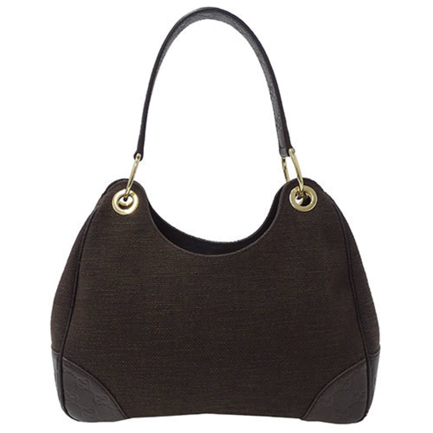 Gucci Shima Line  Canvas Shoulder Bag ()