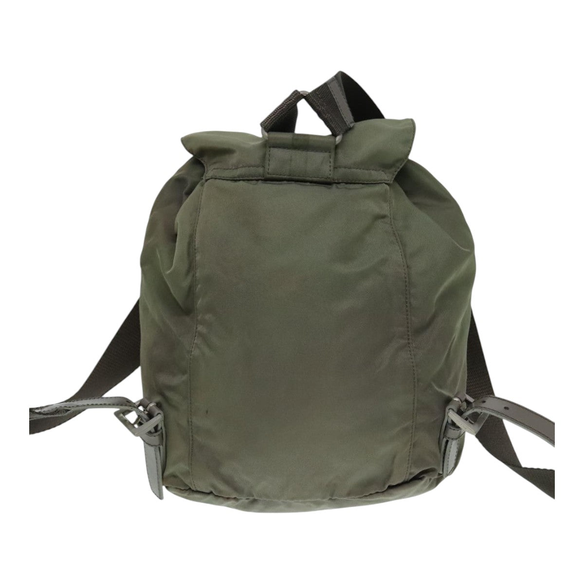 Luxury Prada Backpack Nylon Khaki  91606