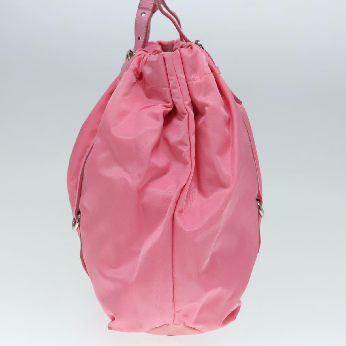 Luxury Prada Tote Bag Nylon Pink  91607