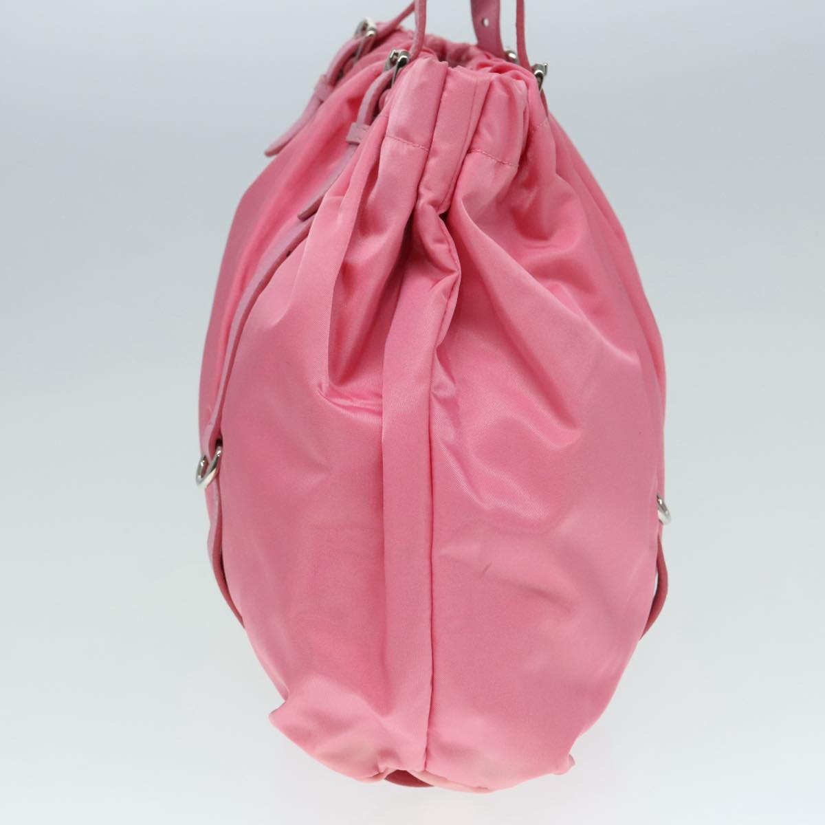 Luxury Prada Tote Bag Nylon Pink  91607