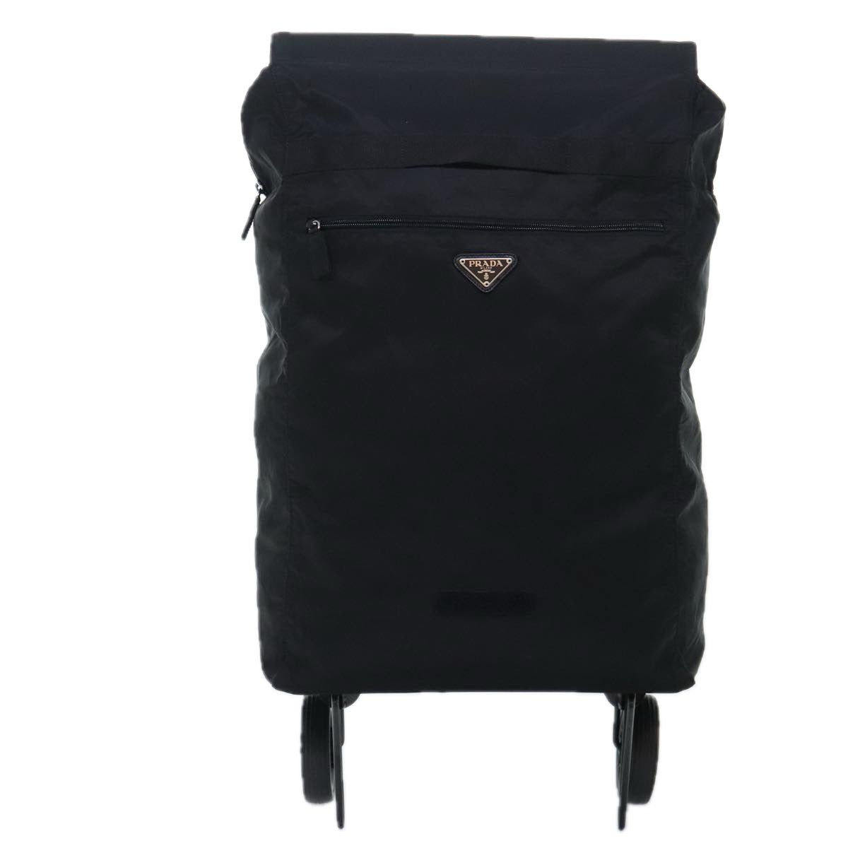 Luxury Prada Carry Boston Bag Nylon Black  91608