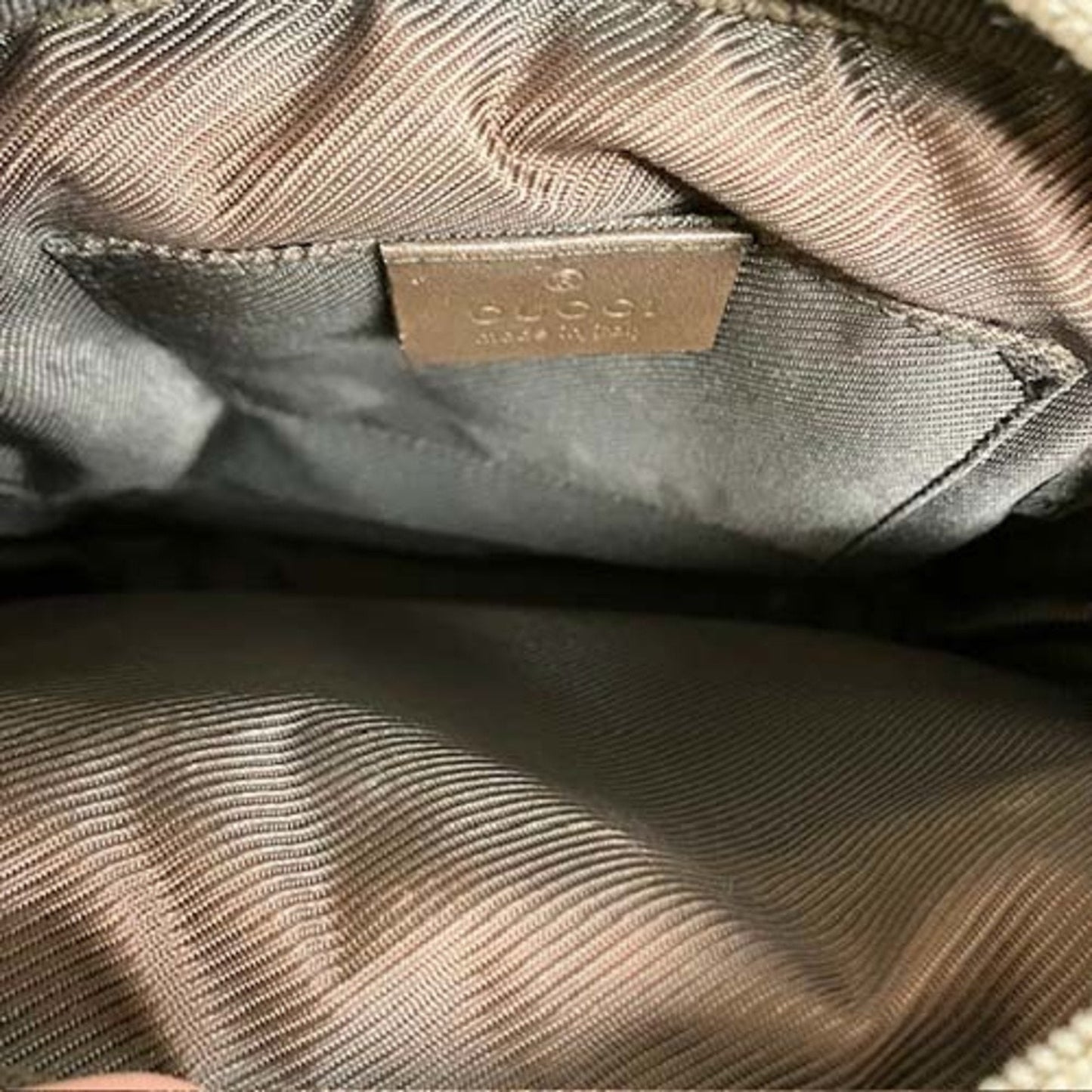 Gucci Jackie  Canvas Shoulder Bag