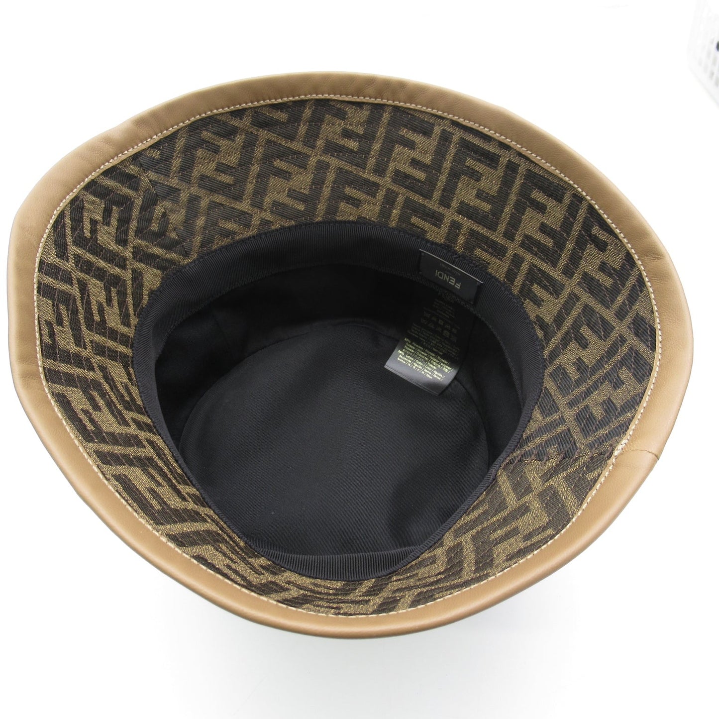 Luxury Fendi Hat Hat Brown
