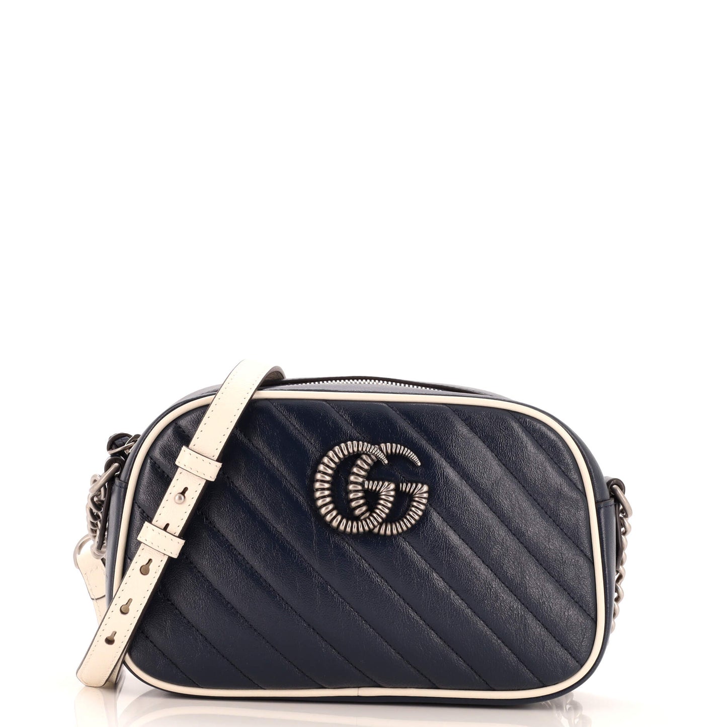 Luxury Gucci Trending 2025 GG Marmont Shoulder Bag Diagonal Quilted Leather Small