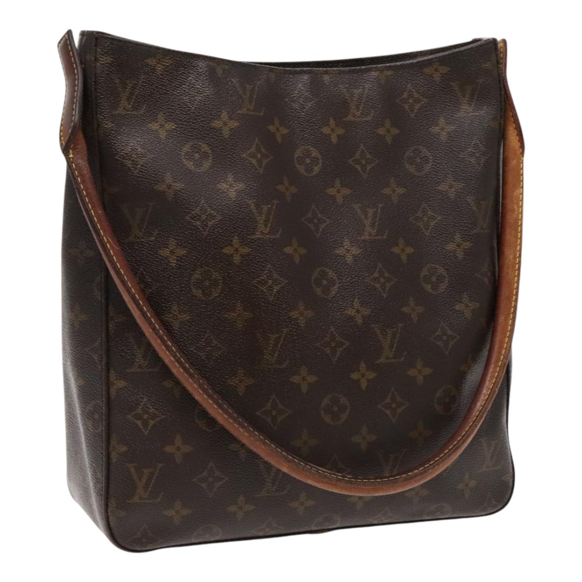 LOUIS VUITTON Monogram Looping GM Shoulder Bag M51145 LV 91737