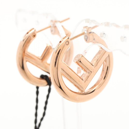 Luxury Fendi F Is Luxury Fendi Earrings Stainless steel Gold