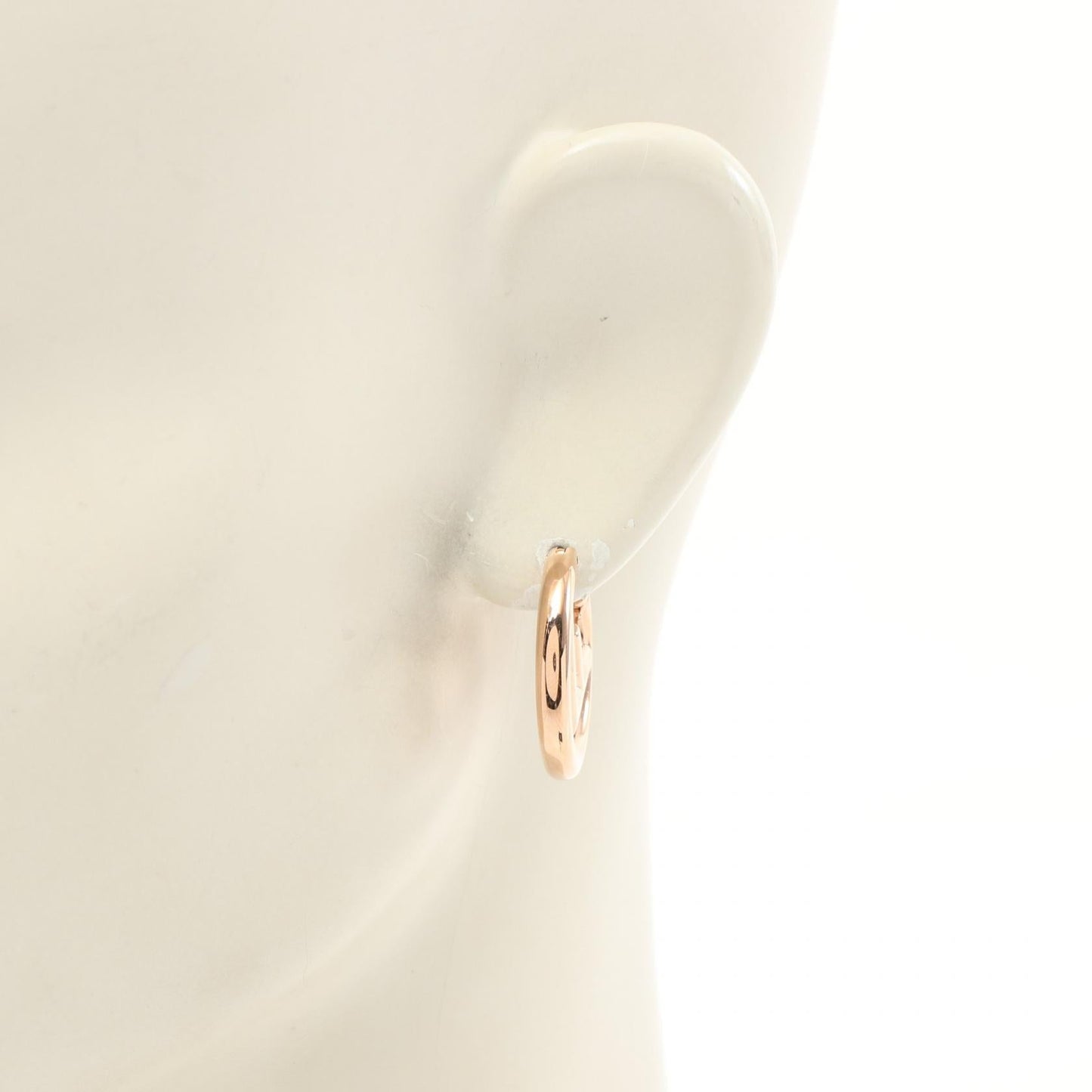 Luxury Fendi F Is Luxury Fendi Earrings Stainless steel Gold