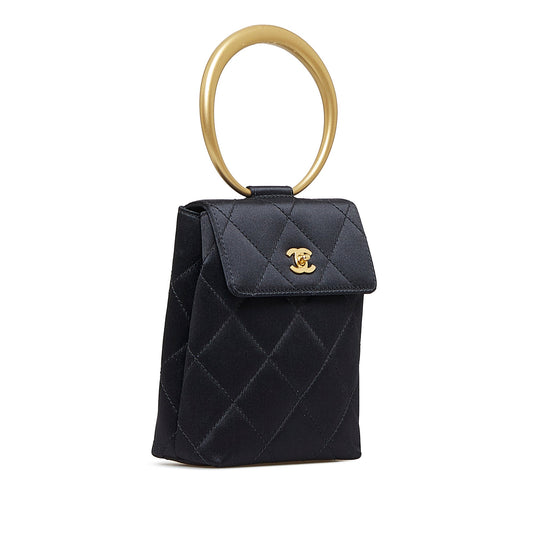 Luxury Chanel CC Matelasse Bracelet Handbag