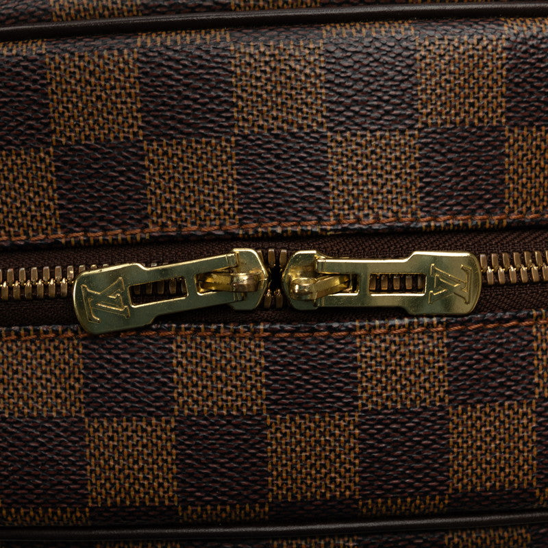 Louis Vuitton Damier Nonerita Handbag N41455 Brown PVC Leather  Louis Vuitton
