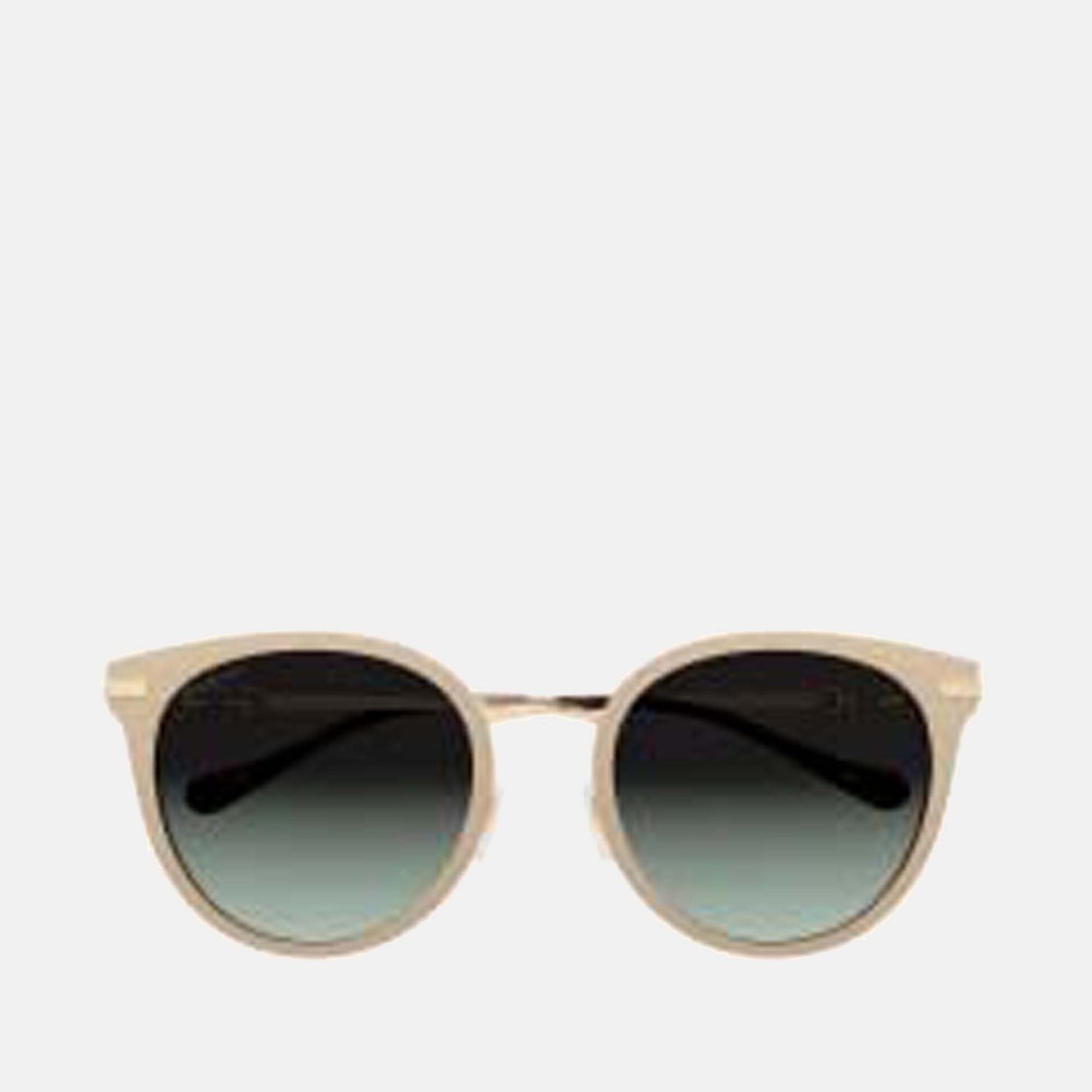 Luxury Gucci Trending 2025 Ivory / Beige - GG1015 horsebit round-frame sunglasses