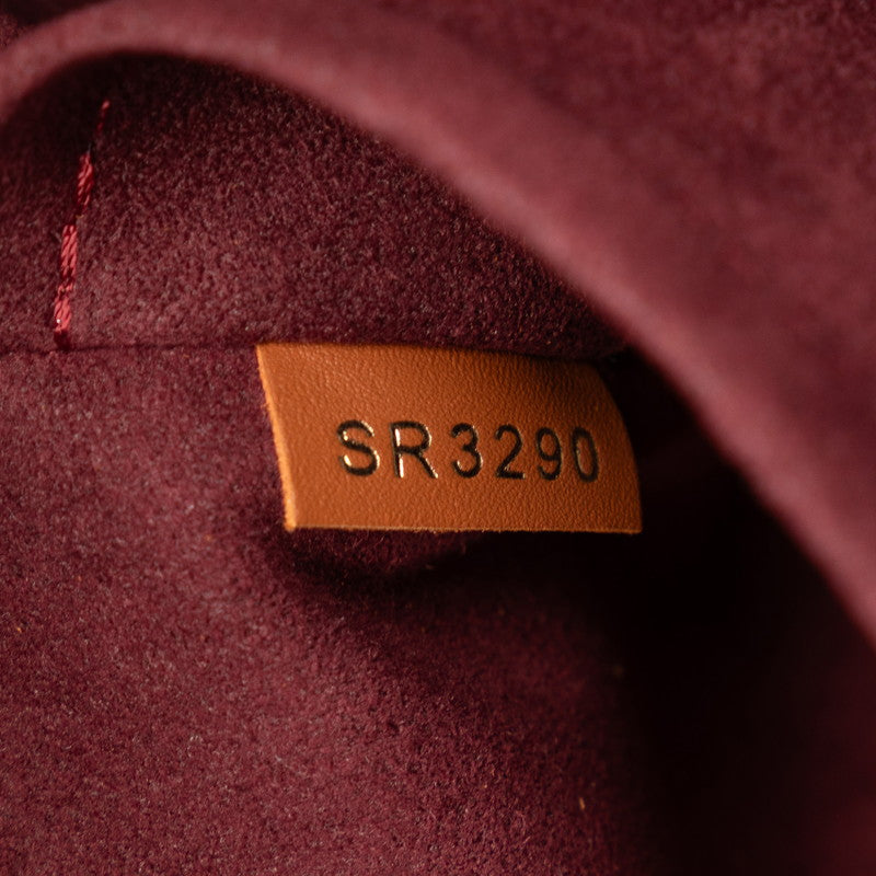 Louis Vuitton Monogram Putinoe SINCE 1854 Shoulder Bag M57154 Wine Red Brown Canvas Leather  Louis Vuitton