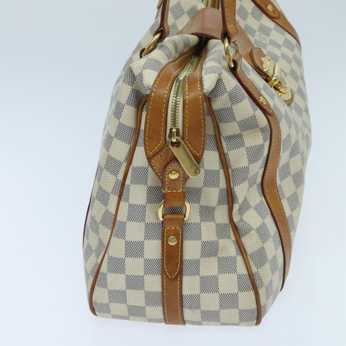 LOUIS VUITTON Damier Azur Stresa GM Tote Bag M51186 LV 92014