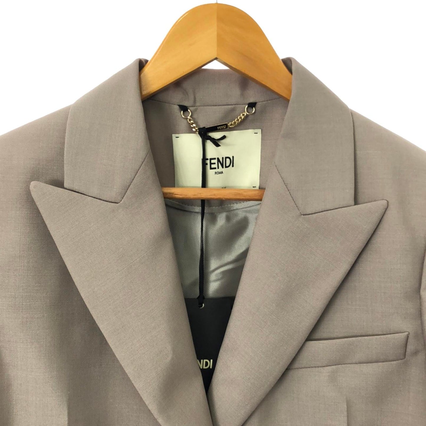 Luxury Fendi Jacket Tailored jacket Others Gray