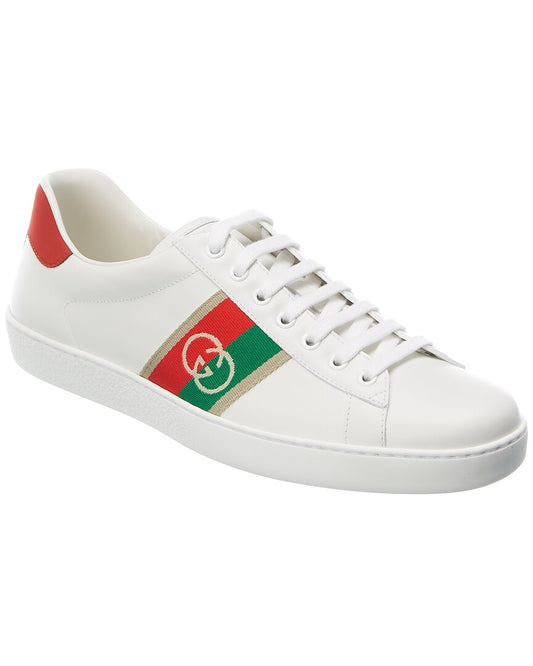 Gucci Ace Interlocking G Leather Sneaker