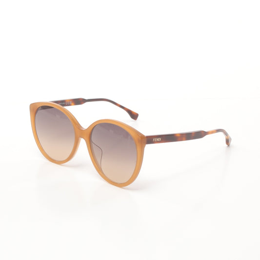 Luxury Fendi Sunglasses Yellow brown Brown