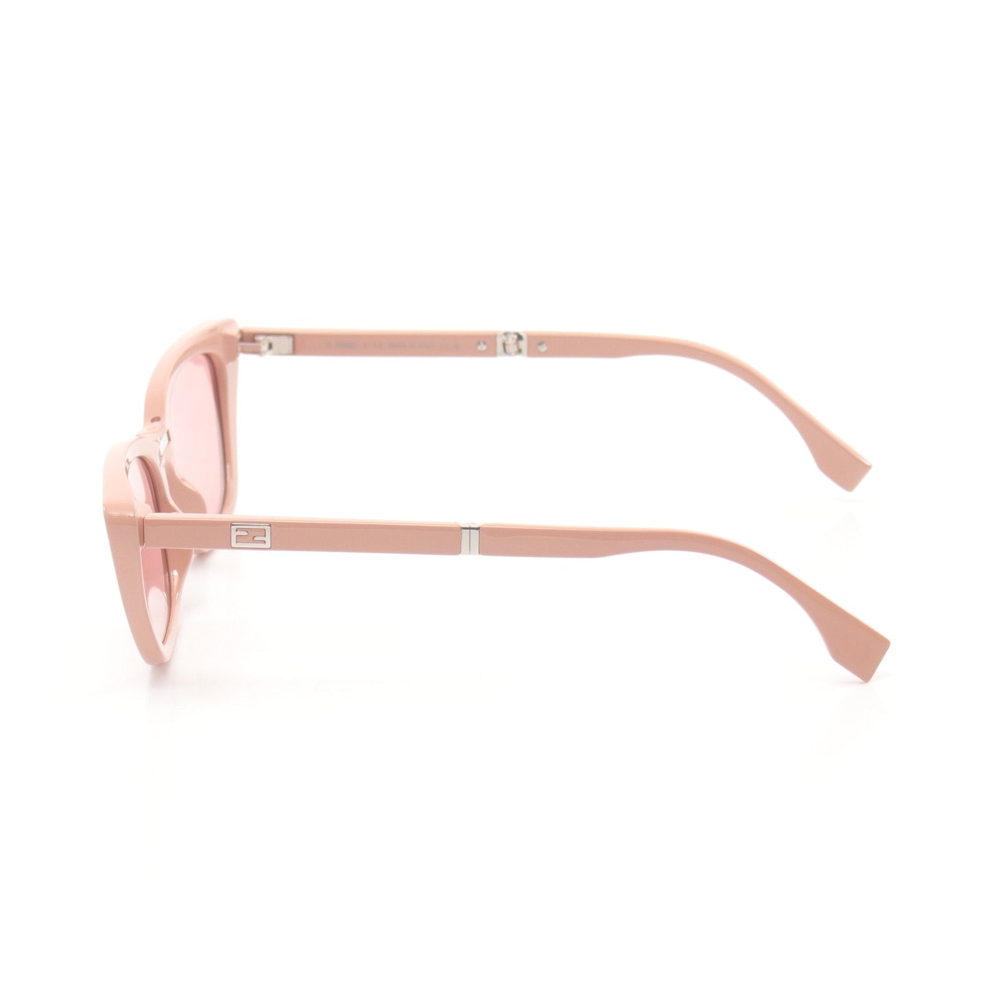Luxury Fendi BAGUETTE Cat eye Sunglasses Pink