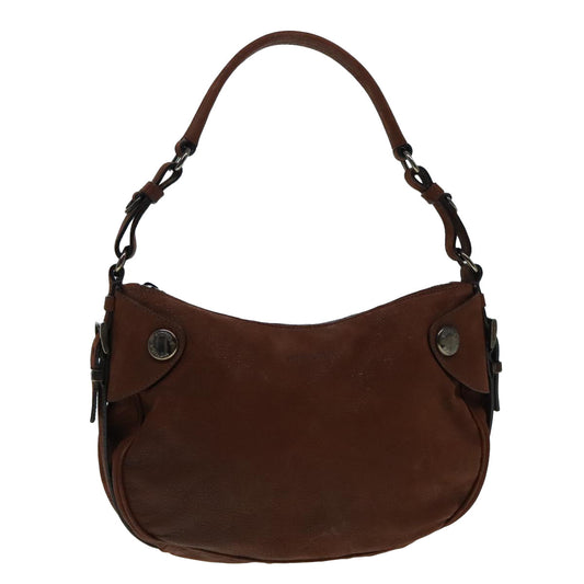 Luxury Prada Shoulder Bag Leather Brown  92453