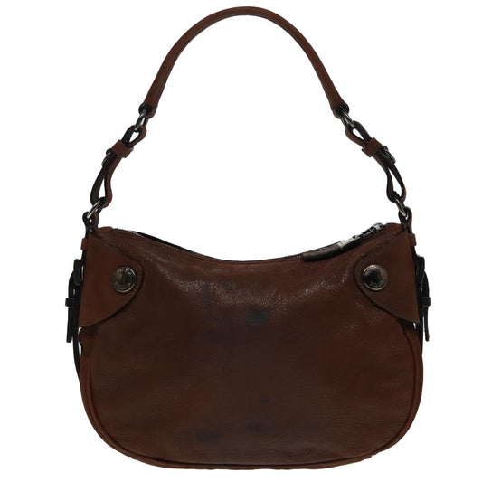 Luxury Prada Shoulder Bag Leather Brown  92453